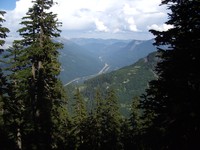 I90 from  McClellan Butte trail