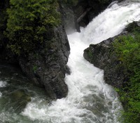 little falls above Franklin Falls