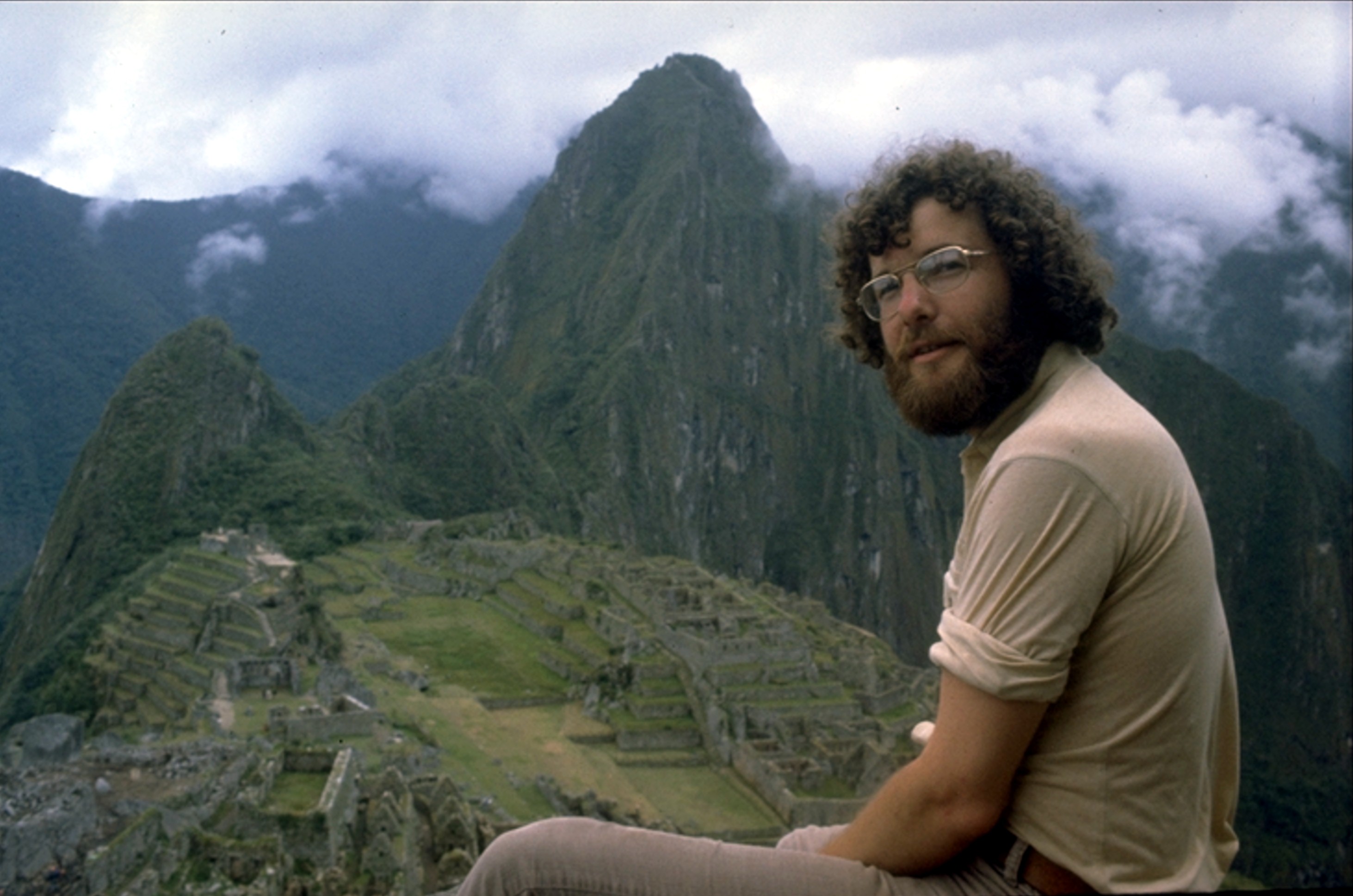 Alex at Machu Picchu 1980